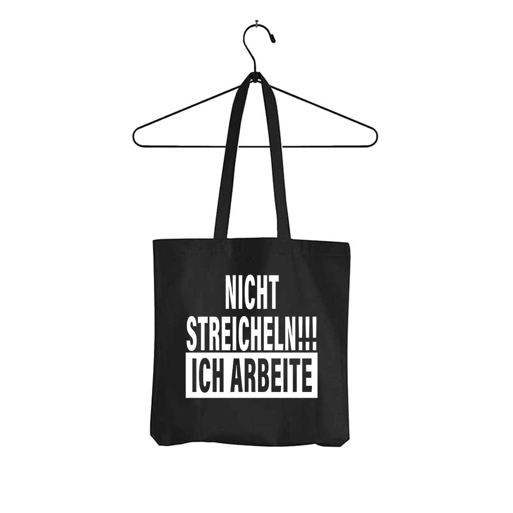 Tasche Nicht Streicheln - Schwarzer - Kaffee