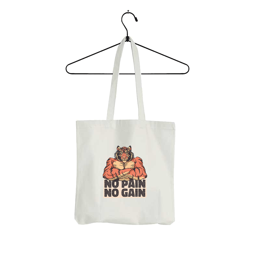 Tasche No Pain No Gain - Schwarzer - Kaffee