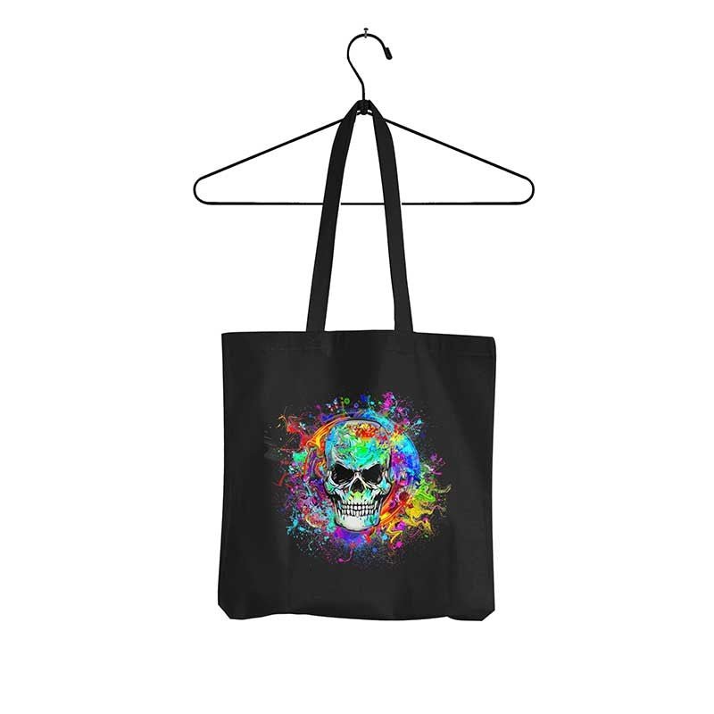 Tasche Totenkopf - Schwarzer - Kaffee