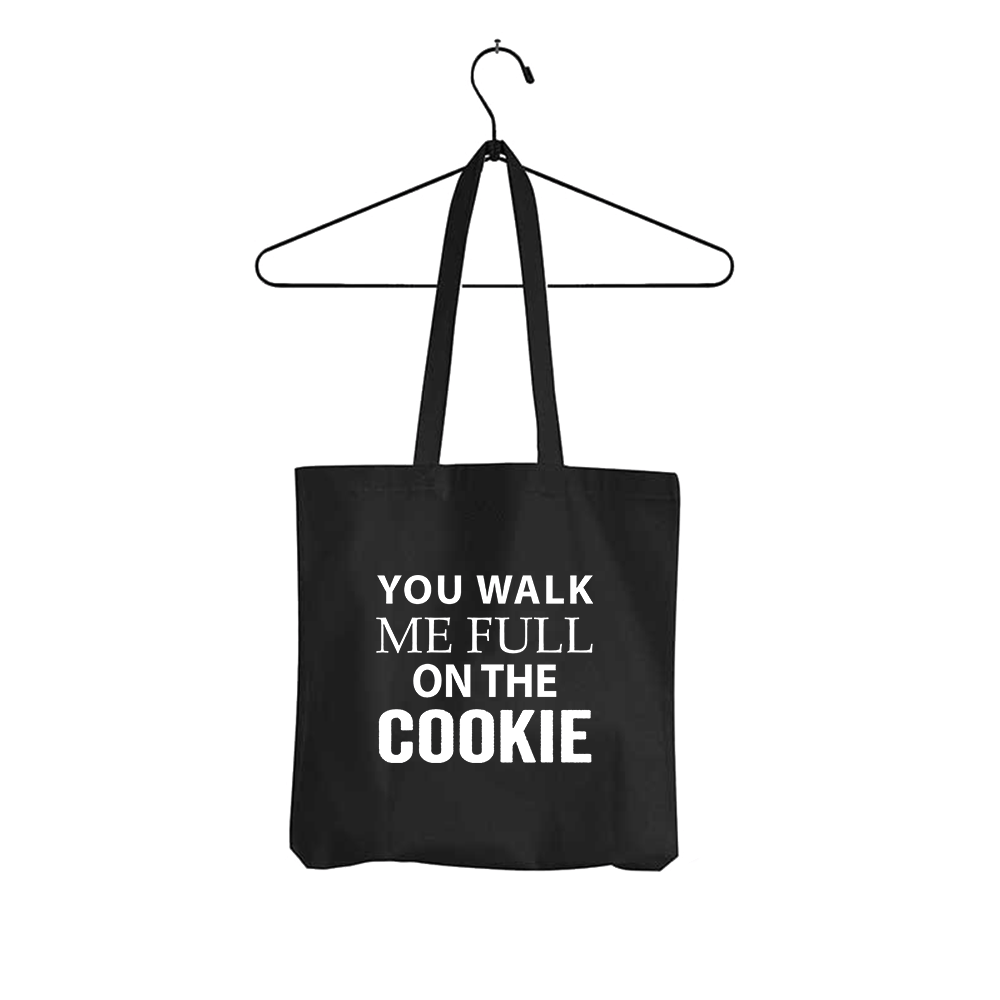 Tasche You walk me full on the Cookie - Schwarzer - Kaffee