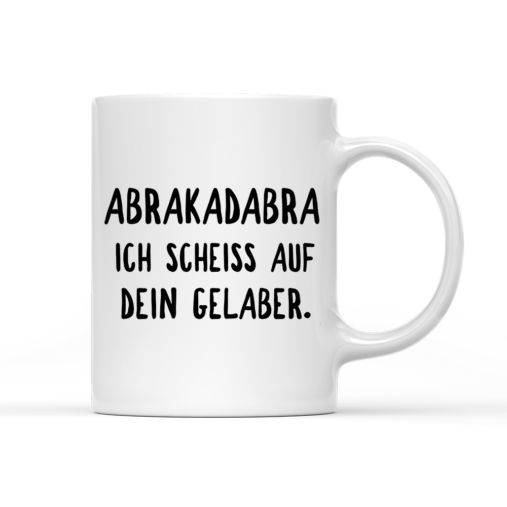 Tasse ABRAKADABRA - Schwarzer - Kaffee