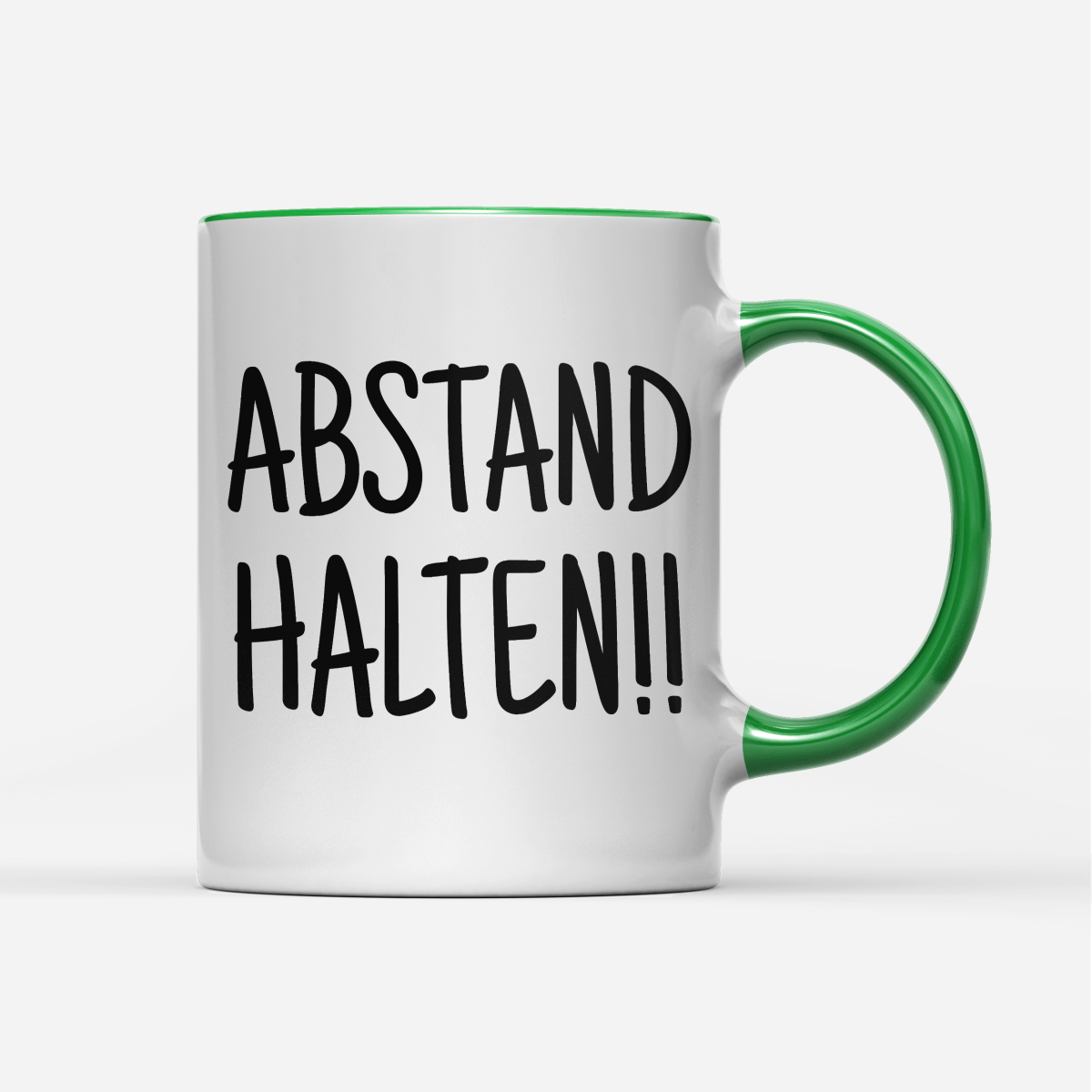 Tasse Abstand halten - Schwarzer - Kaffee
