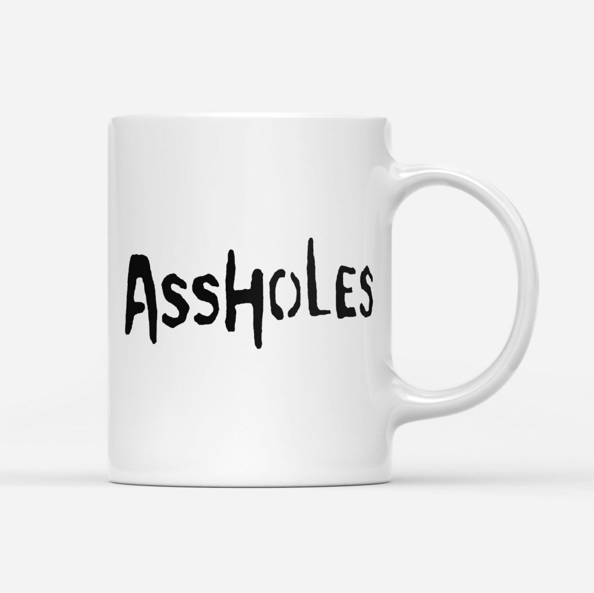 Tasse Assholes - Schwarzer - Kaffee