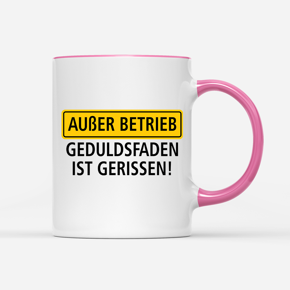 Tasse Außer Betrieb - Schwarzer - Kaffee