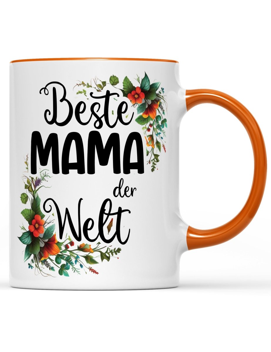 Tasse Beste Mama der Welt Muttertag Special - Schwarzer - Kaffee