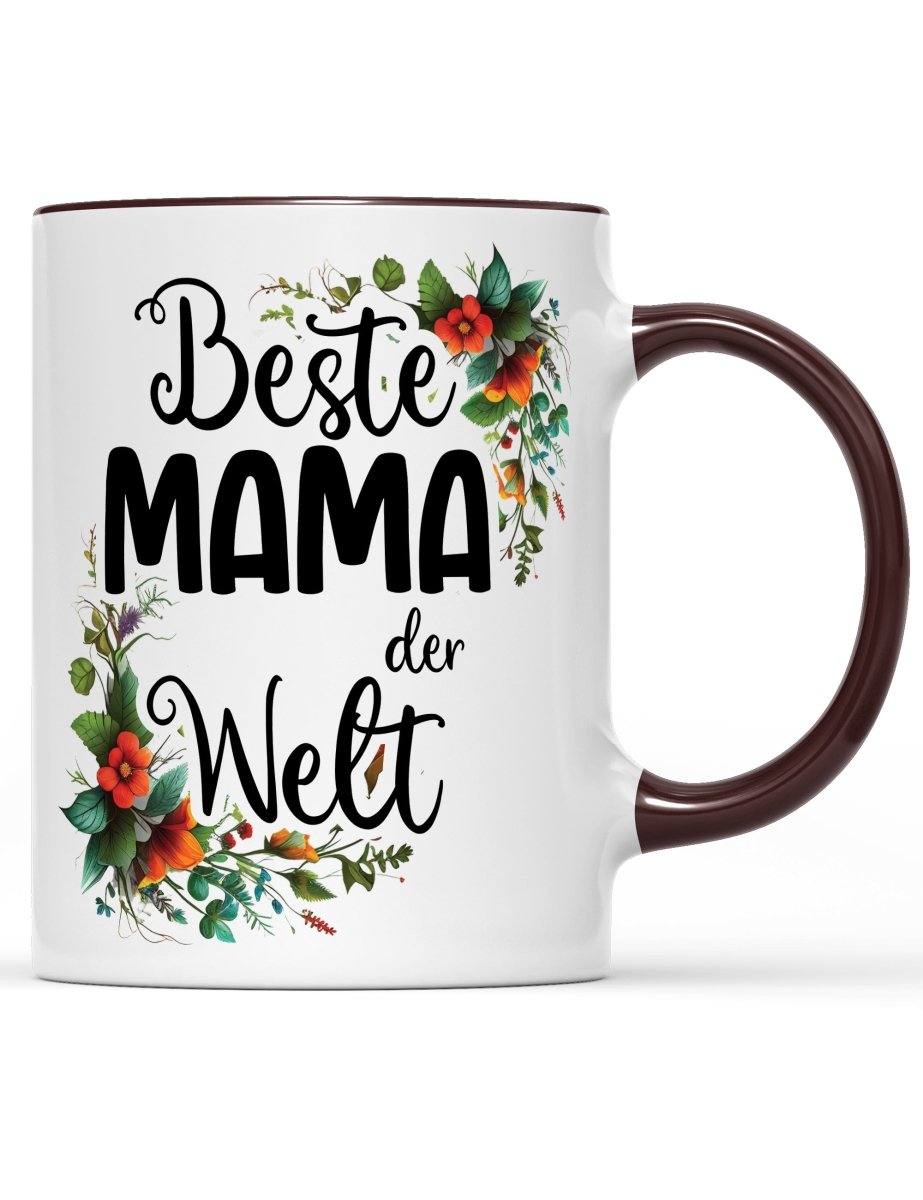 Tasse Beste Mama der Welt Muttertag Special - Schwarzer - Kaffee