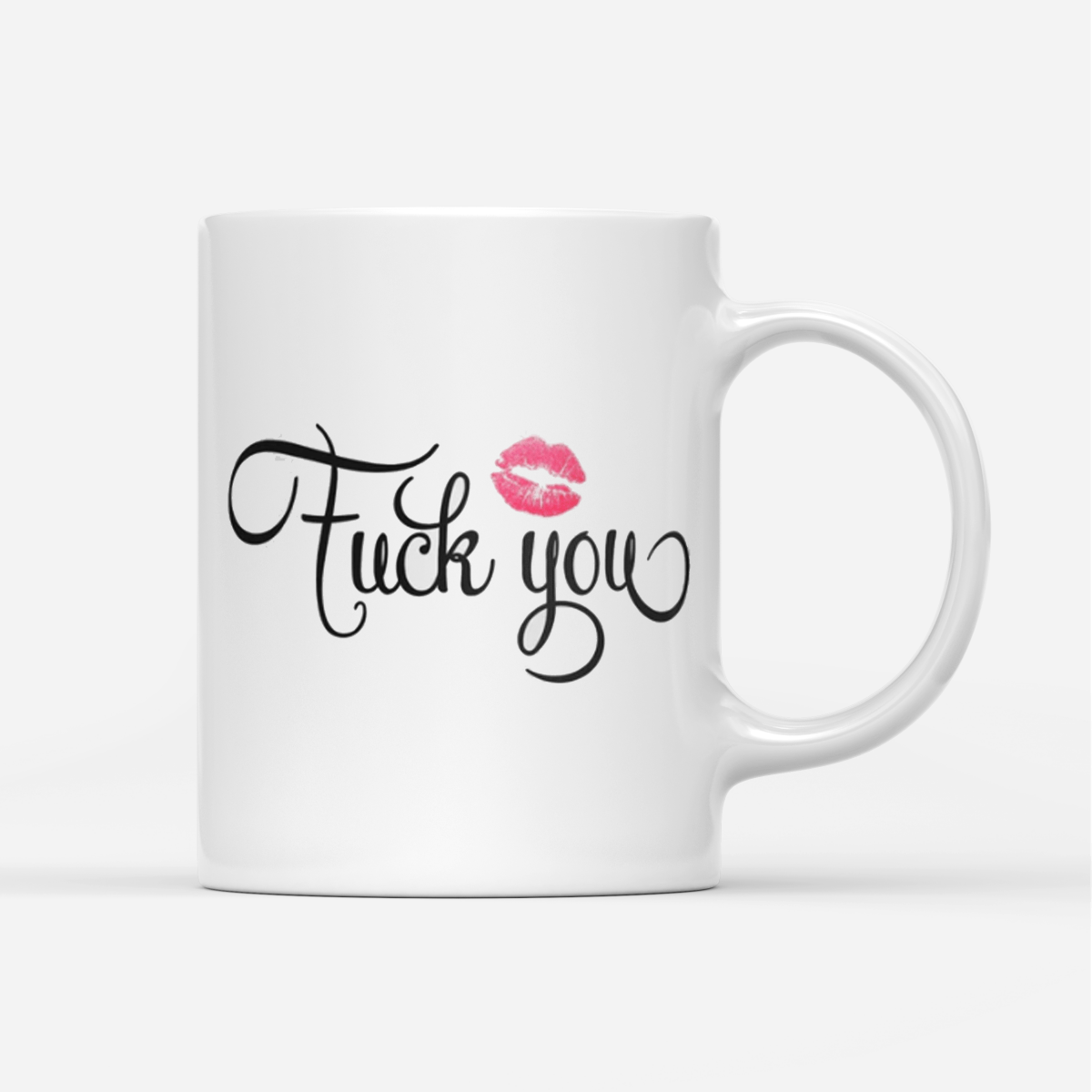 Tasse Fuck you - Schwarzer - Kaffee