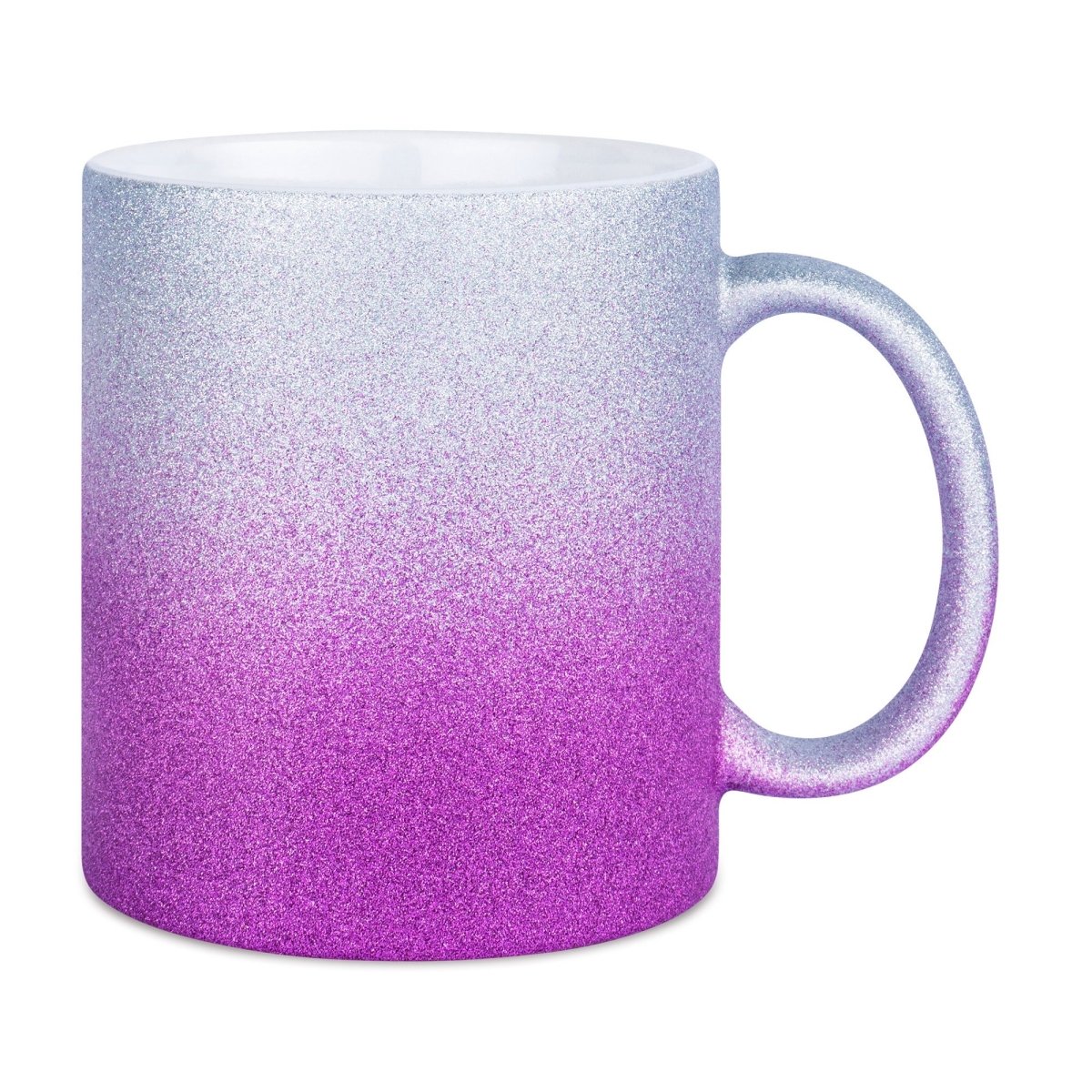 Tasse Glitzer bunt ohne Druck - Schwarzer - Kaffee