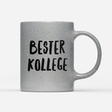Tasse Glitzer Edition Bester Kollege