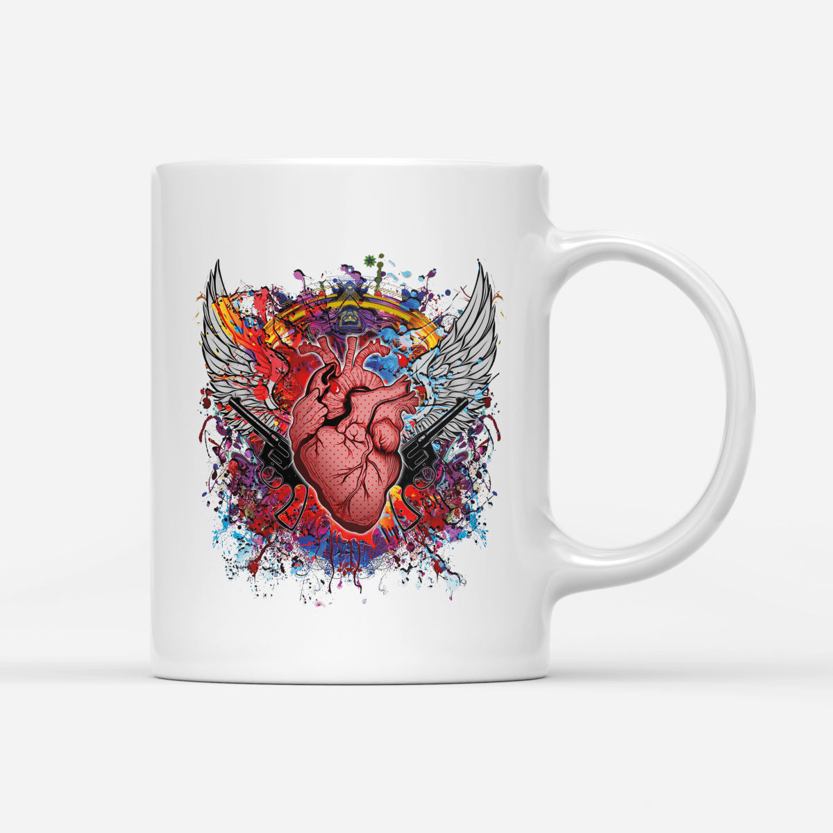 Tasse Heart - Schwarzer - Kaffee