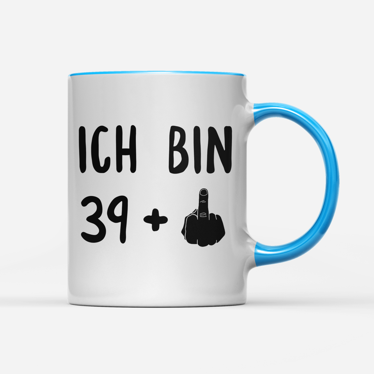 Tasse Ich bin 39+ - Schwarzer - Kaffee