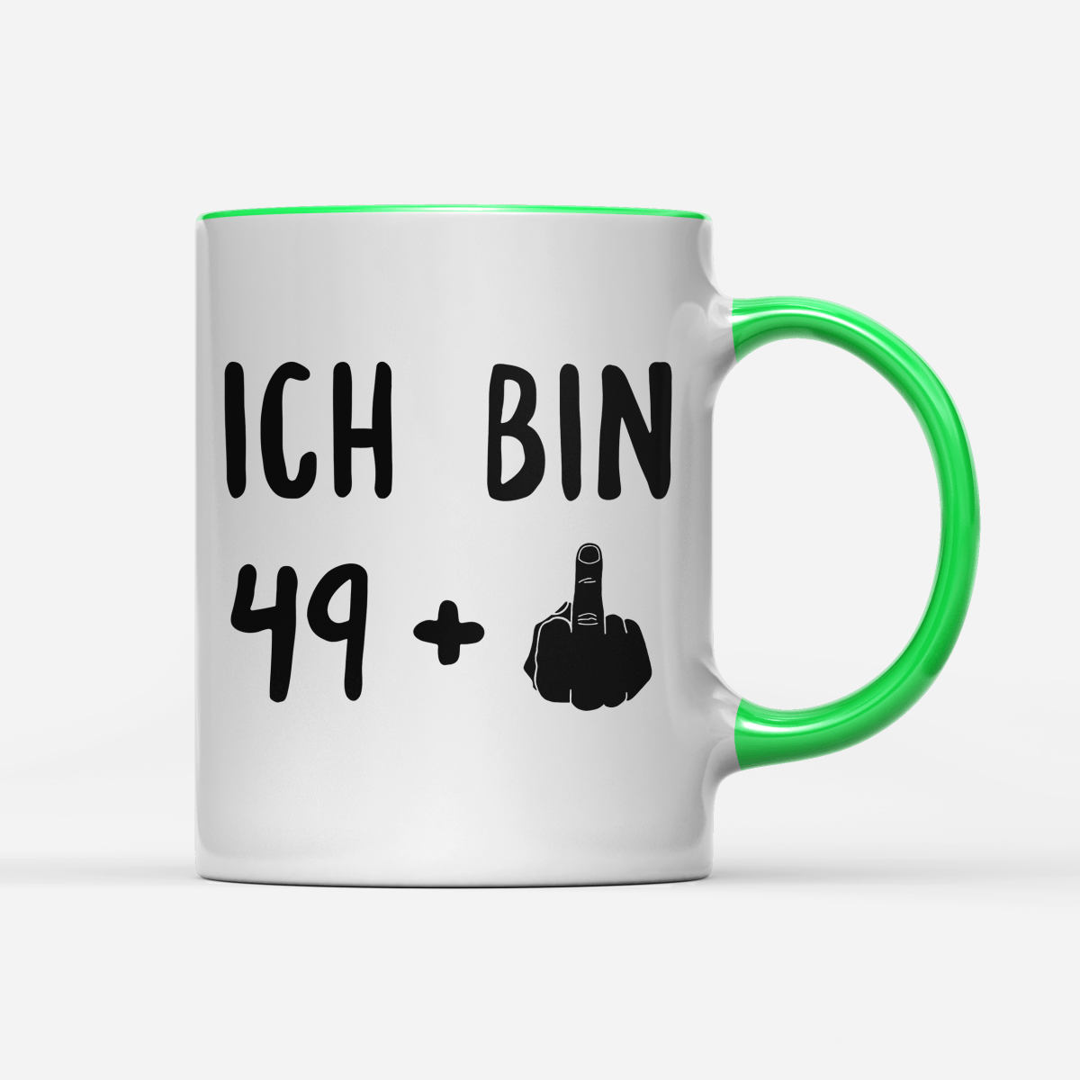 Tasse Ich bin 49+ - Schwarzer - Kaffee