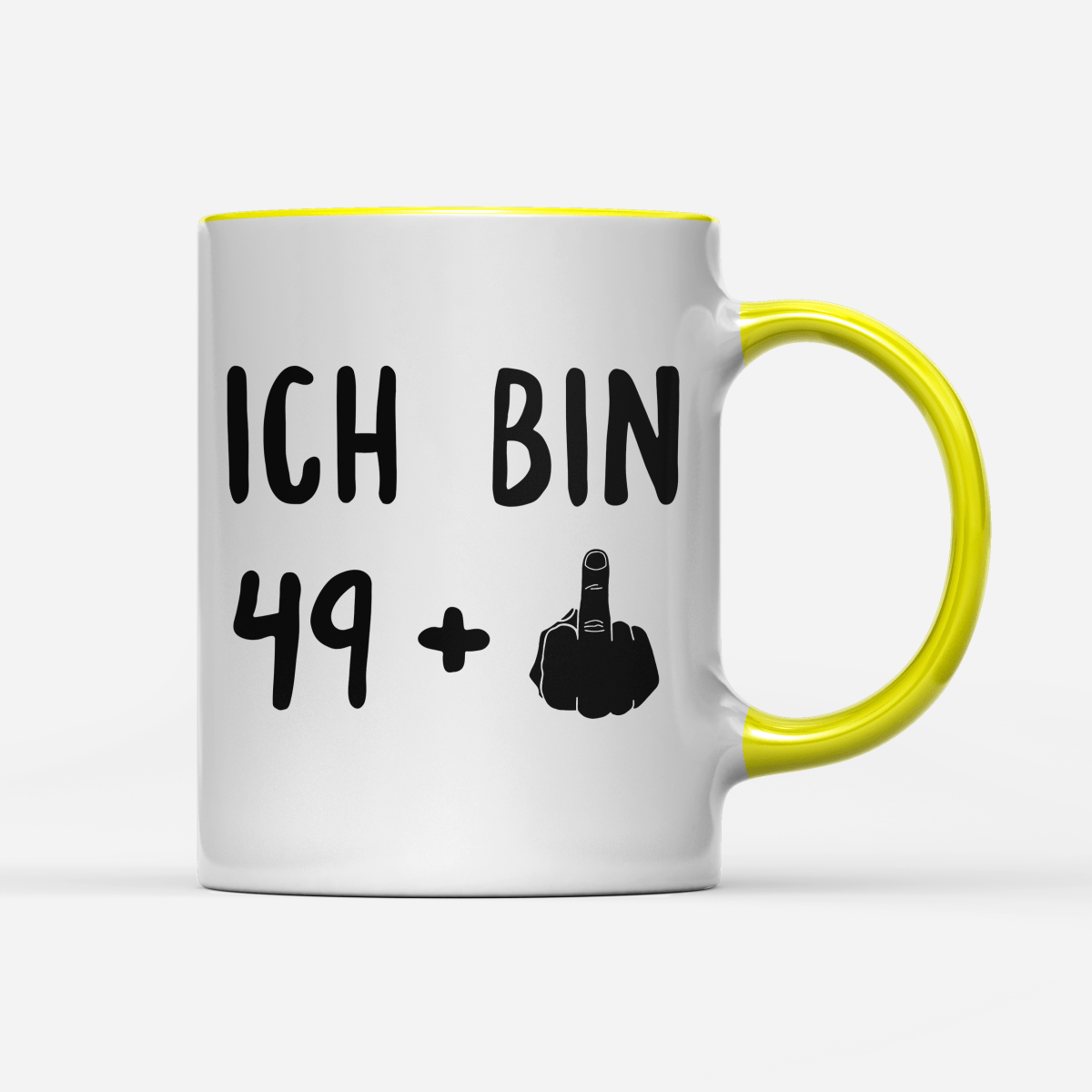 Tasse Ich bin 49+ - Schwarzer - Kaffee
