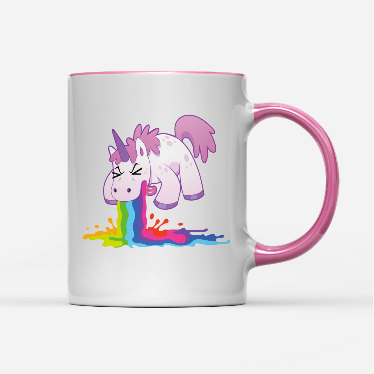 Tasse Kotzendes Einhorn - Schwarzer - Kaffee