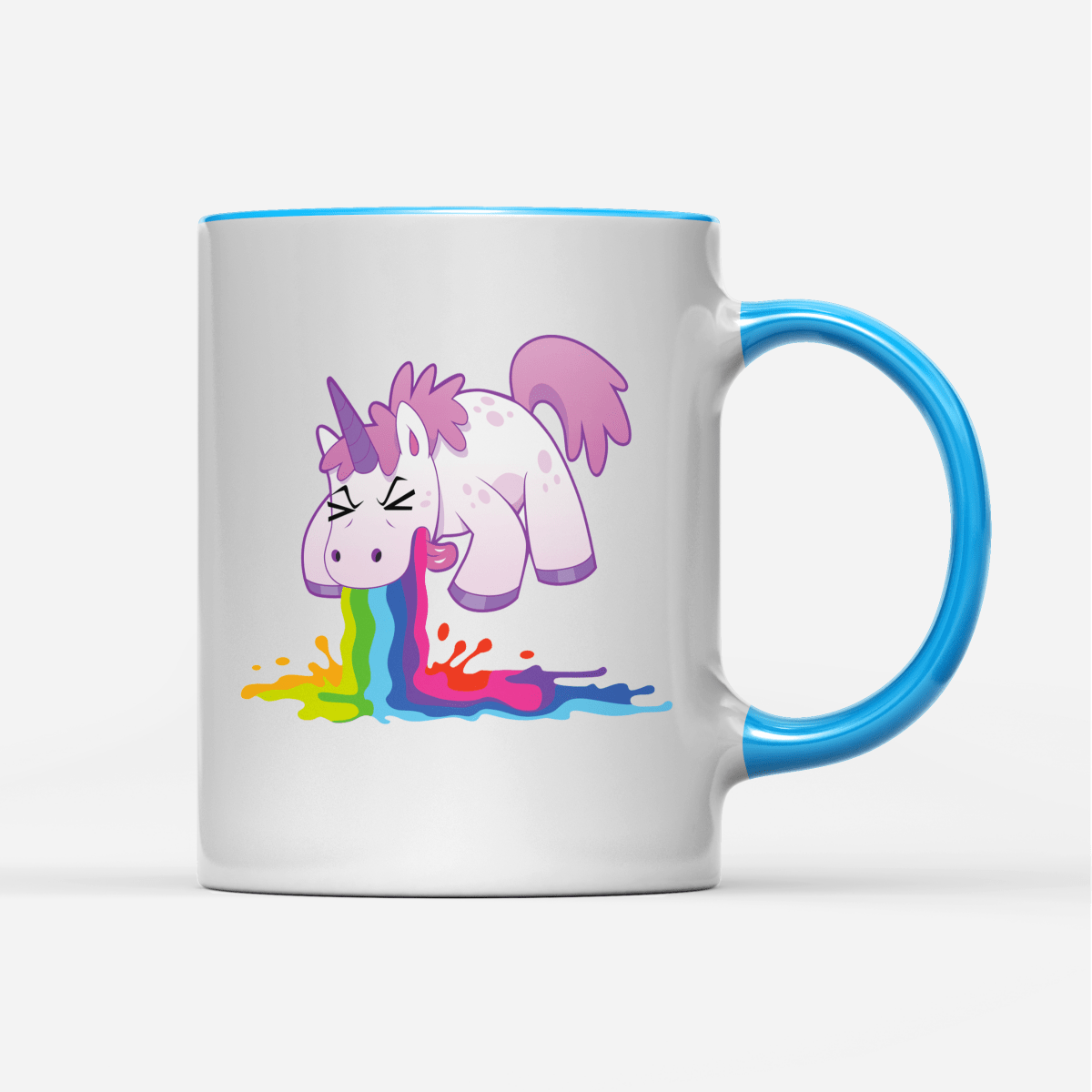 Tasse Kotzendes Einhorn - Schwarzer - Kaffee