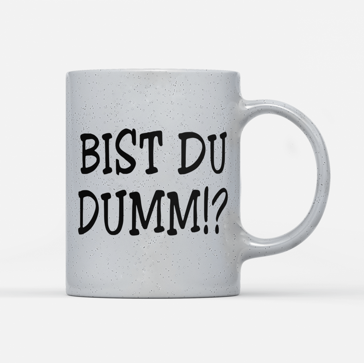 Tasse Magic Bist du dumm - Schwarzer - Kaffee