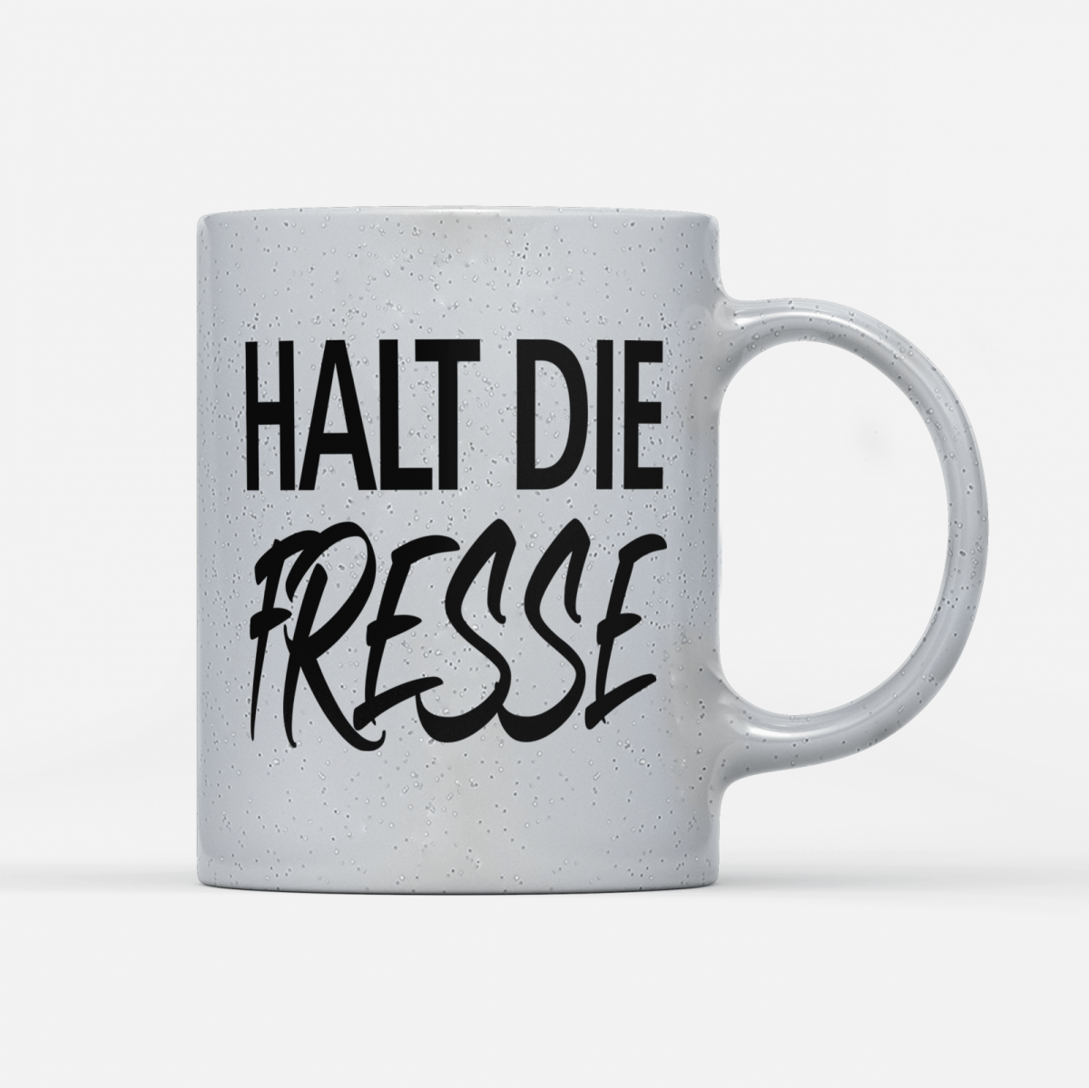 Tasse Magic Halt die Fresse - Schwarzer - Kaffee