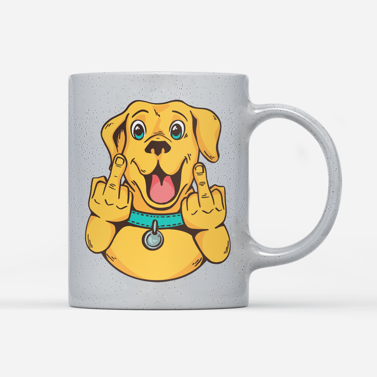Tasse Magic Happy Dog - Schwarzer - Kaffee