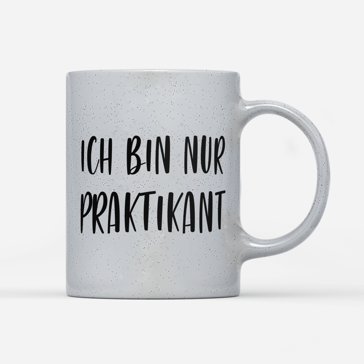 Tasse Magic Ich bin nur Praktikant - Schwarzer - Kaffee