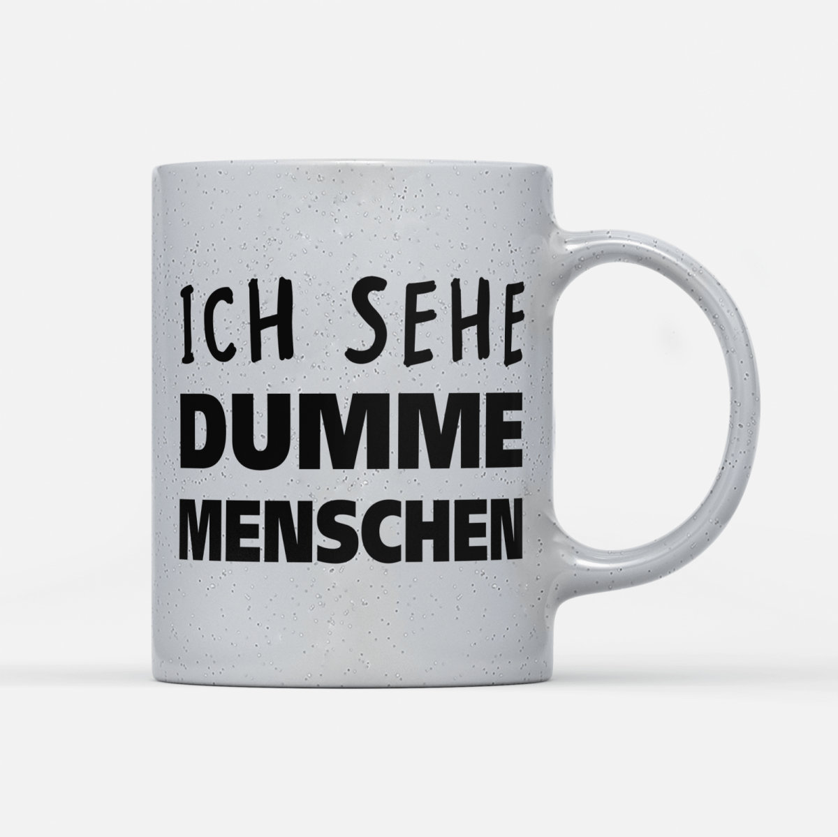 Tasse Magic Ich sehe dumme Menschen - Schwarzer - Kaffee
