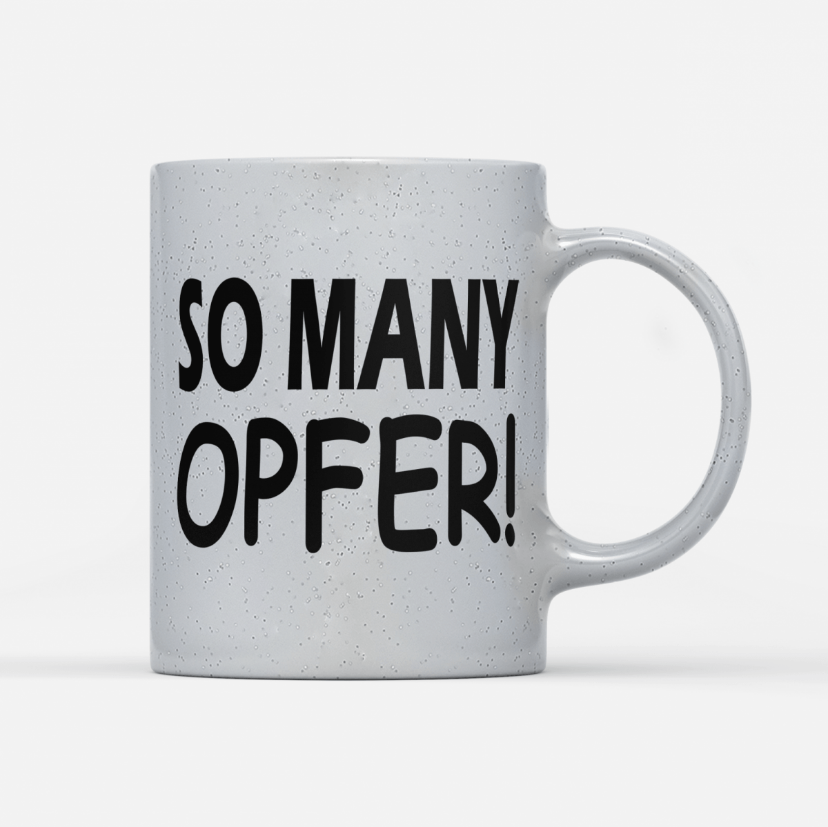Tasse Magic So many Opfer - Schwarzer - Kaffee