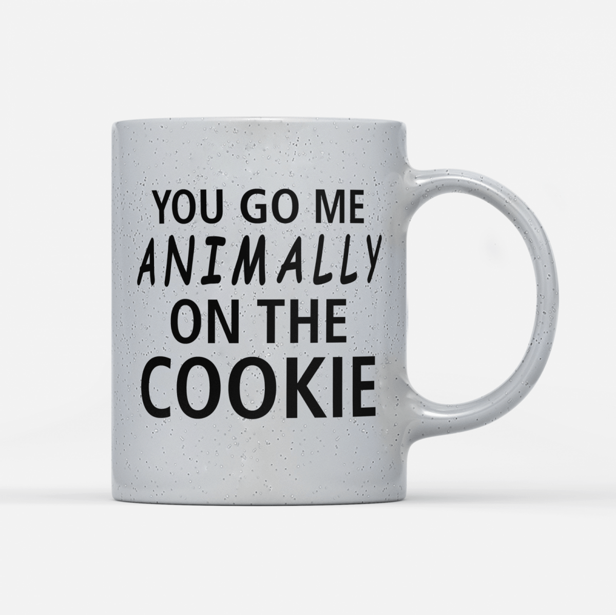 Tasse Magic You go me animally on the Cookie - Schwarzer - Kaffee