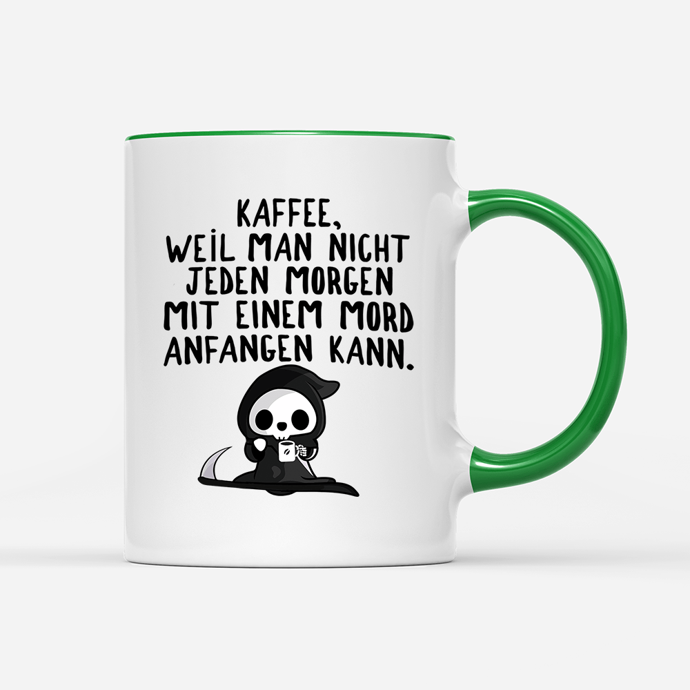 Tasse Mord - Schwarzer - Kaffee