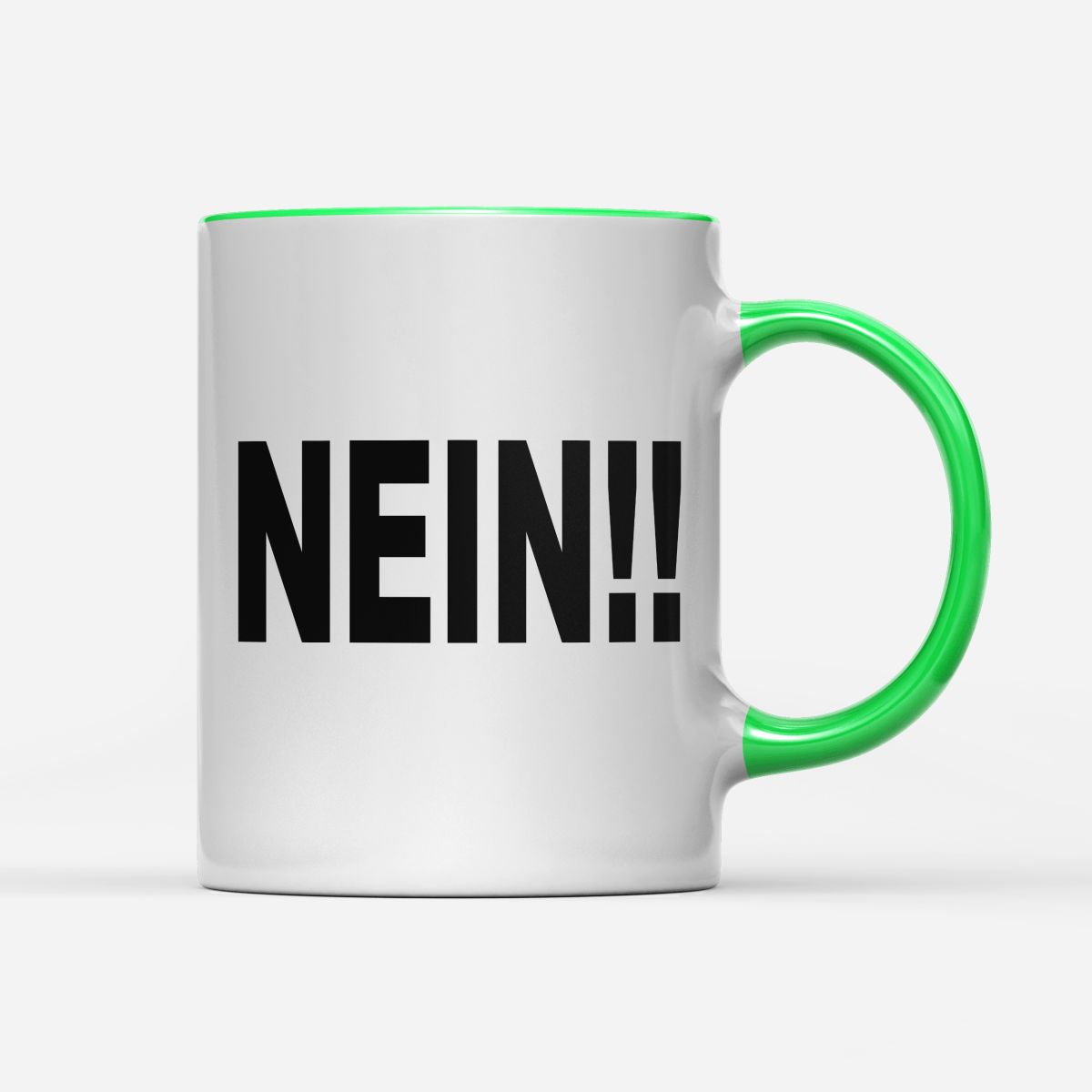 Tasse Nein - Schwarzer - Kaffee