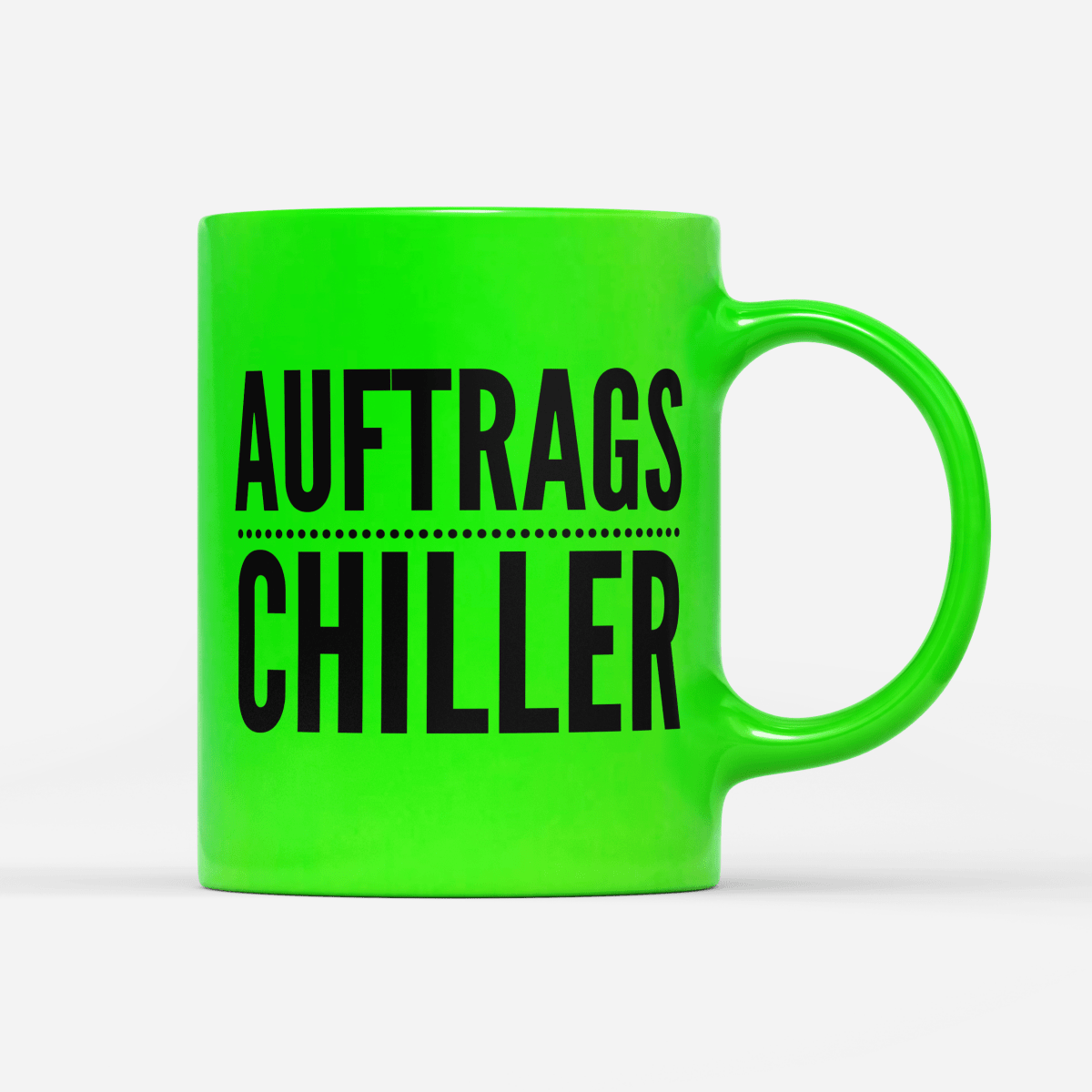 Tasse Neon Auftrags Chiller - Schwarzer - Kaffee