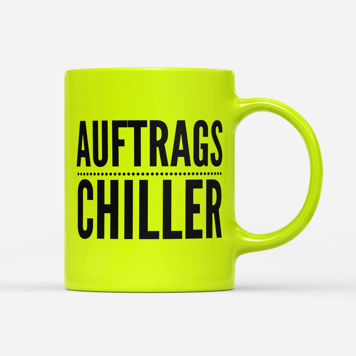 Tasse Neon Auftrags Chiller - Schwarzer - Kaffee