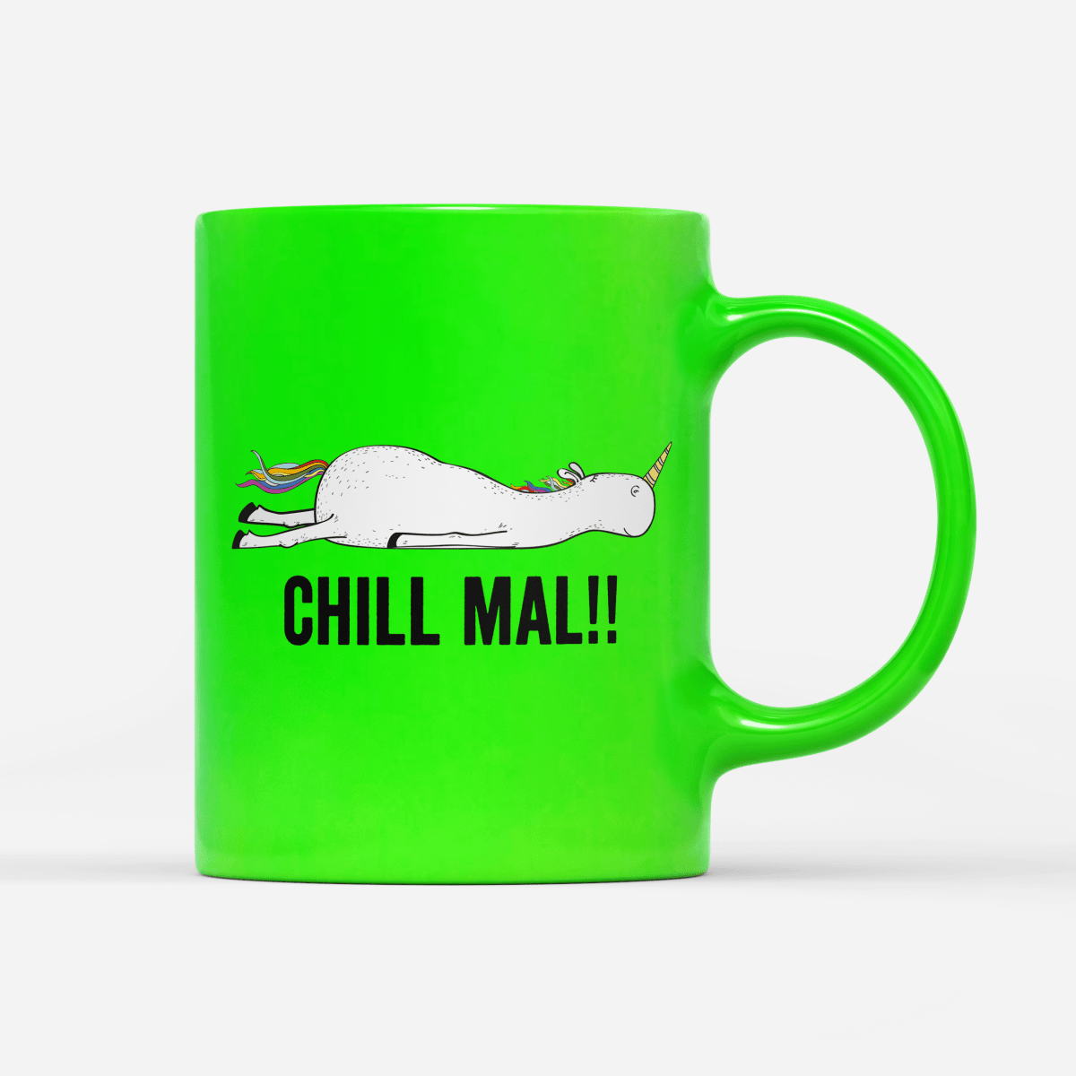 Tasse Neon Chill mal - Schwarzer - Kaffee