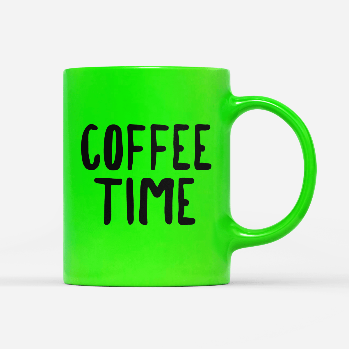 Tasse Neon Coffee time - Schwarzer - Kaffee
