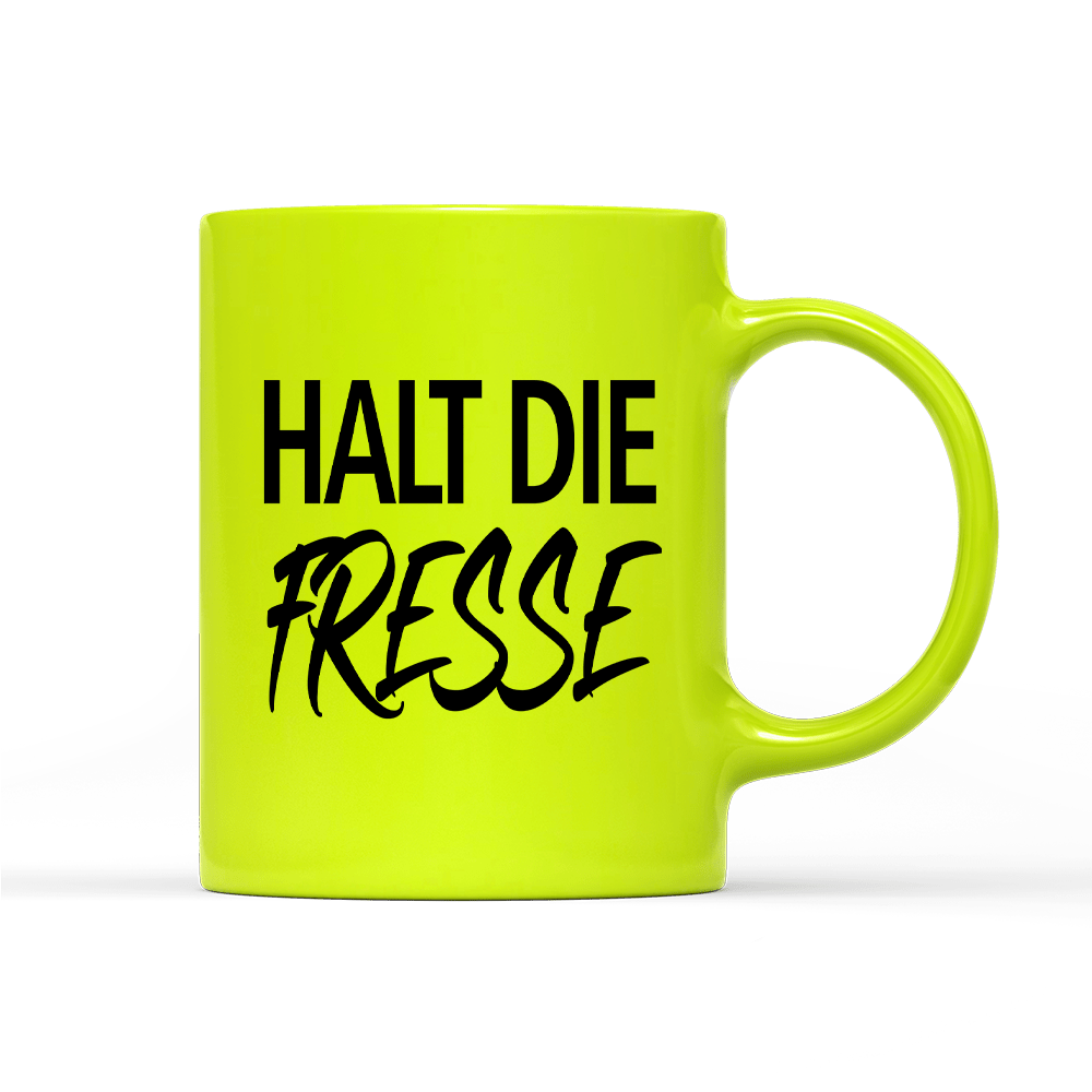 Tasse Neon Fresse - Schwarzer - Kaffee