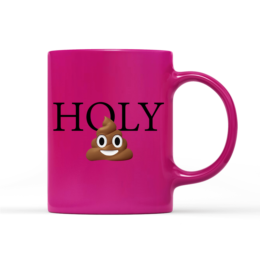 Tasse Neon Holy Shit - Schwarzer - Kaffee