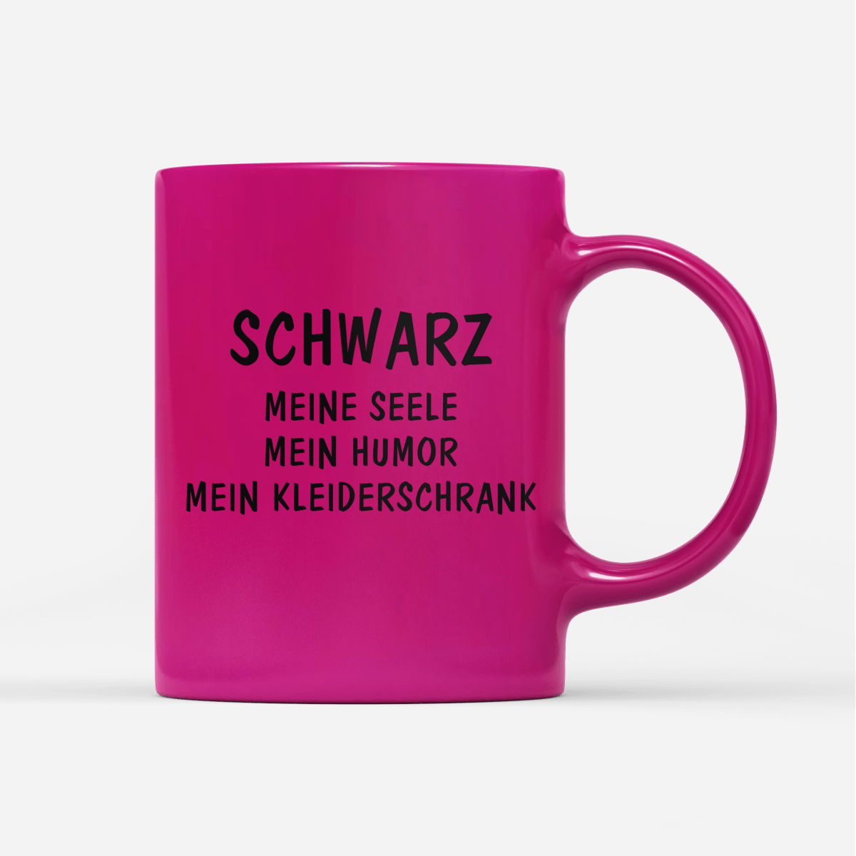 Tasse Neon Schwarz - Schwarzer - Kaffee