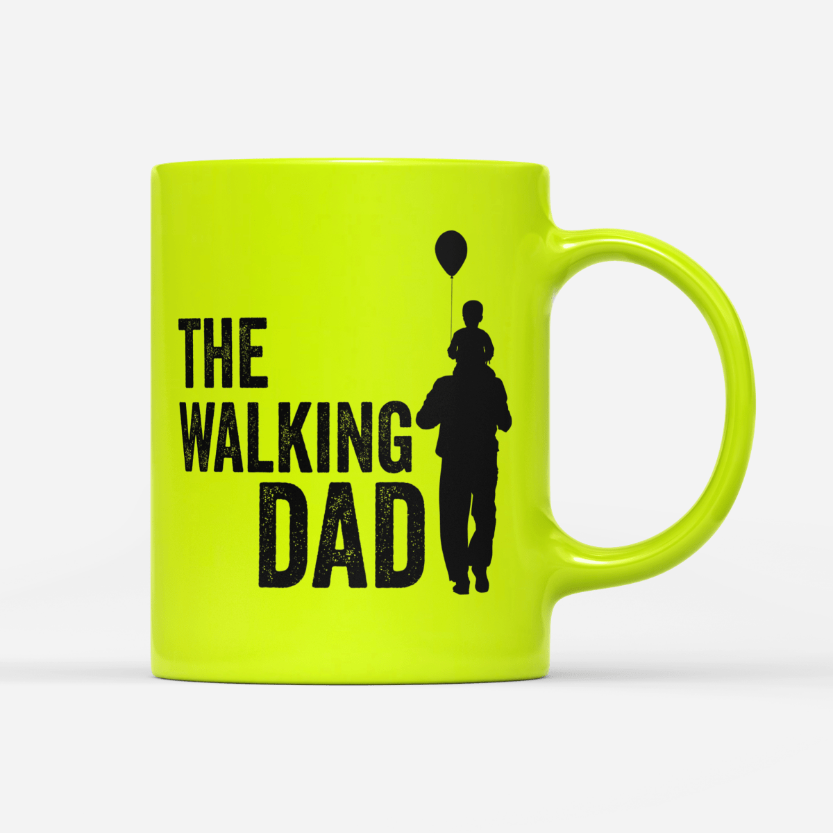 Tasse Neon Walking Dad - Schwarzer - Kaffee