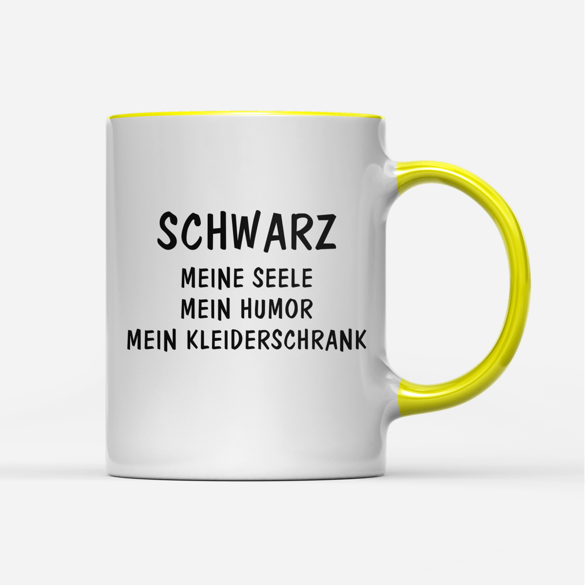 Tasse Schwarz - Schwarzer - Kaffee