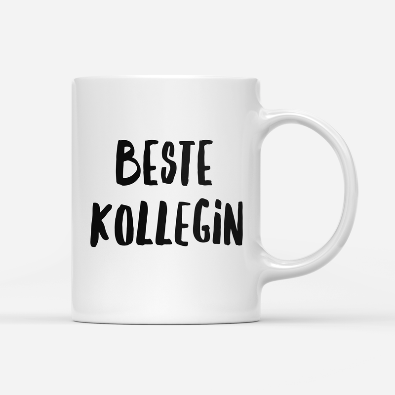 tasse weiss - Beste Kollegin