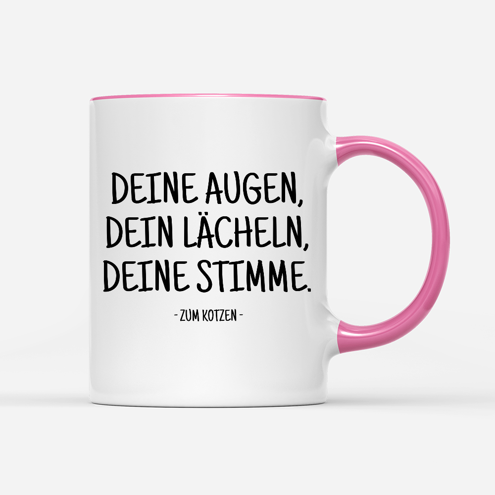 Tasse Zum kotzen - Schwarzer - Kaffee