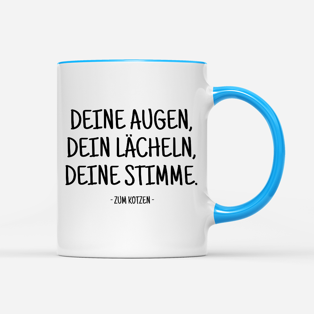 Tasse Zum kotzen - Schwarzer - Kaffee