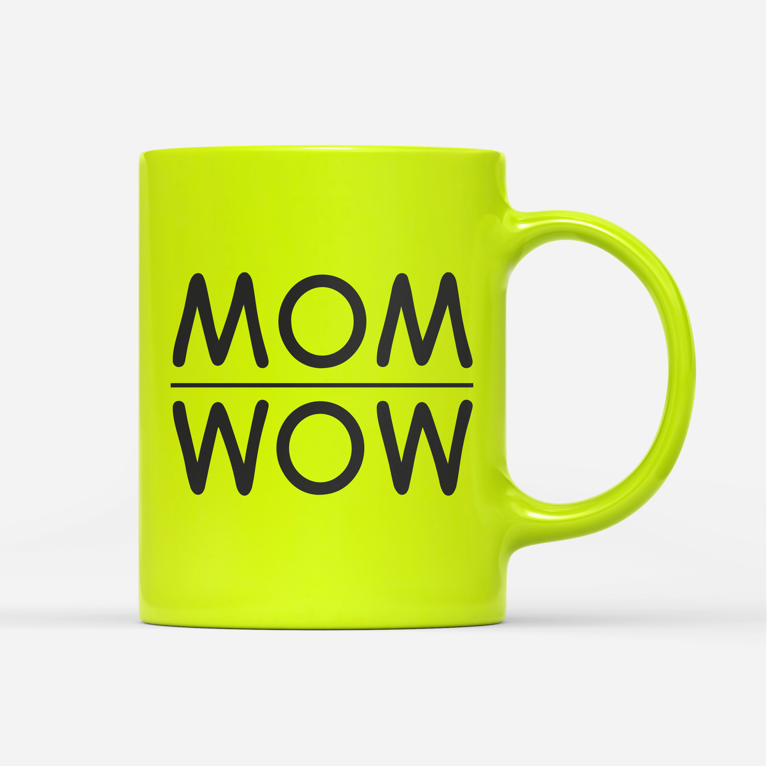 Tasse Neon MOM WOW