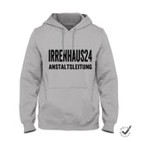 Hoodie Unisex Irrenhaus24 Größe M Sale