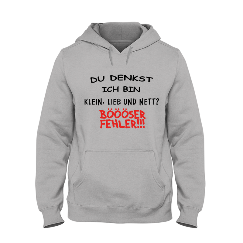 Hoodie Klein, lieb und nett