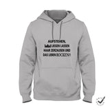 Hoodie Unisex Krone liegen lassen