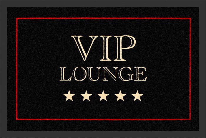 VIP Lounge - Schwarz Fußmatte - Schwarzer - Kaffee
