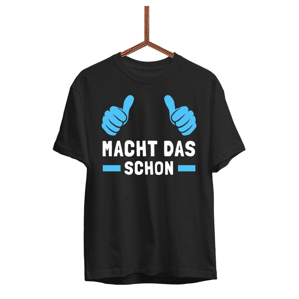 "Wunschname" macht das schon Herren T-Shirt personalisierbar - Schwarzer - Kaffee